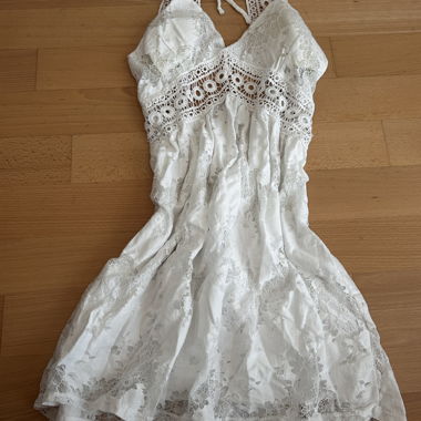 Abito Bianco in Pizzo