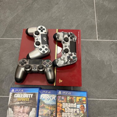 Playstation 4 inkl. Games