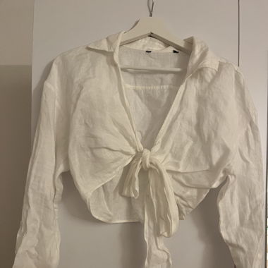 Weisse Bluse 