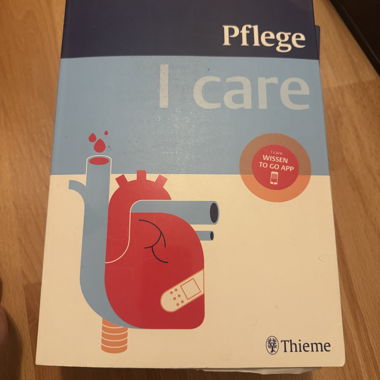 Pflege Lehrbuch „I care“ Thieme