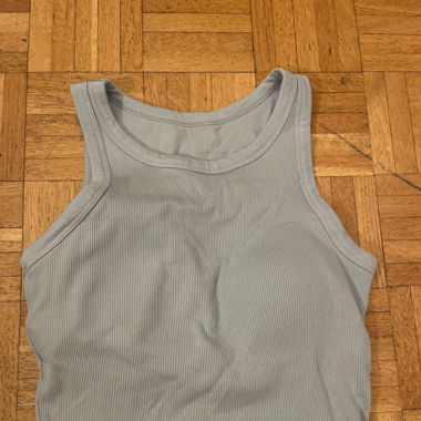 Crop Top with Built-in Bra