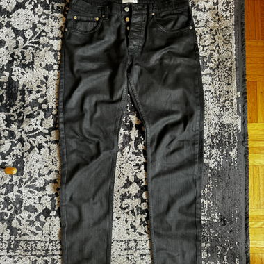 Sandro Paris Waxed Denim