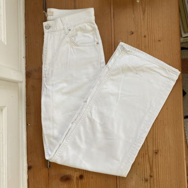 Weisse Jeans straight leg high rise ankle length