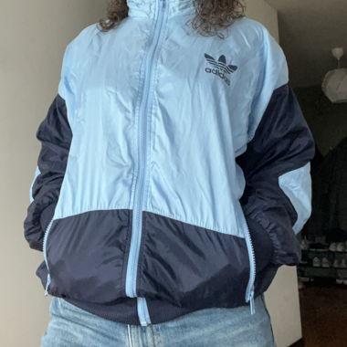 Giacca a vento vintage Adidas