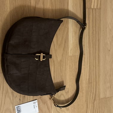Braune H&M Schultertasche