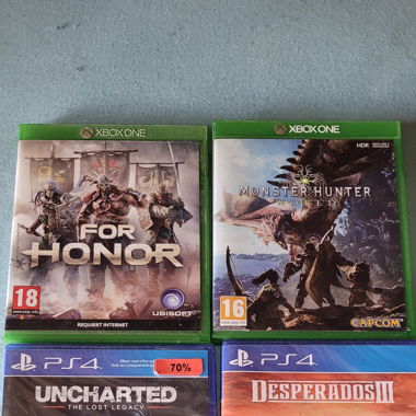 Lot de 4 jeux 