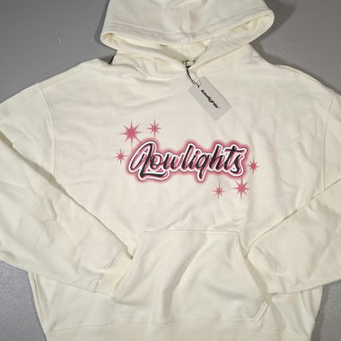 White Lowlights Hoodie