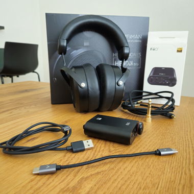 Hifiman HE400i incl. amplificatore/DAC per cuffie