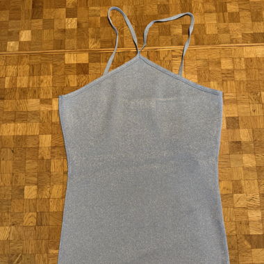 Top pailleté Kookai bleu
