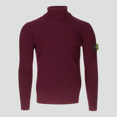 Stone Island knitted turtleneck sweatshirt