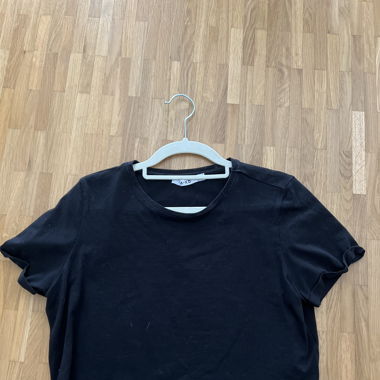 Crop Top schwarz