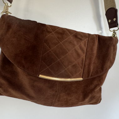 Wildleder Tasche