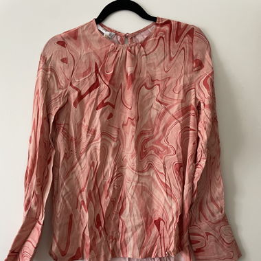 Chemise rose 