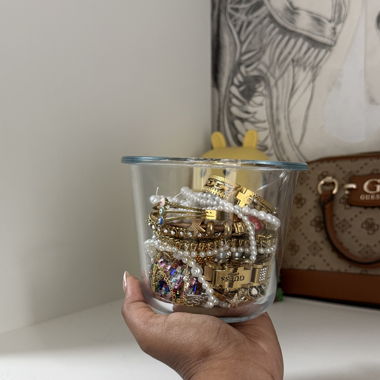 Jewelry jar (jewelry mix)