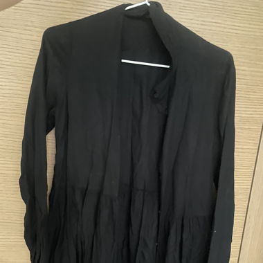 Black dress simil shirt 