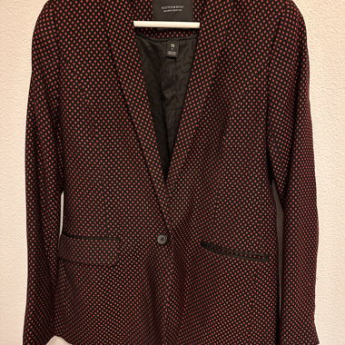 Blazer fantasia Scotch & Soda rosso/nero