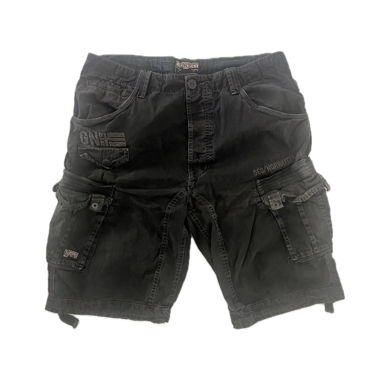 grey cargo Jorts