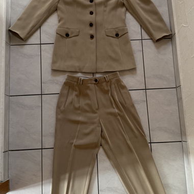 Hosenanzug Gerry Weber, Gr. 38, Beige
