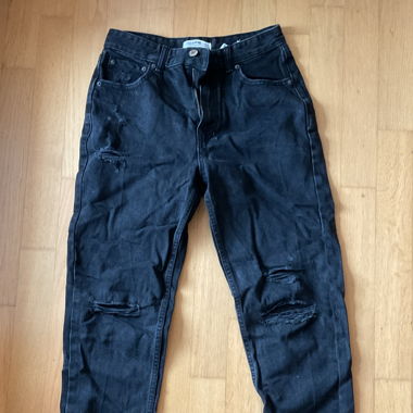 Mom Jeans Zerrissen