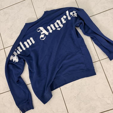 Felpa blu Palm Angels L