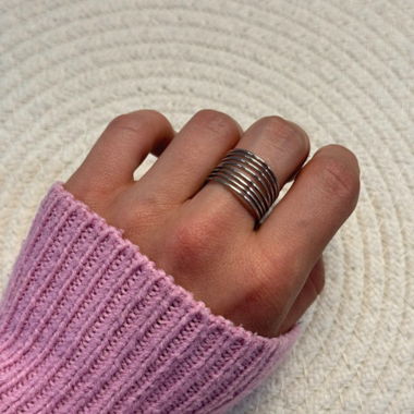Bague acier inoxydable 