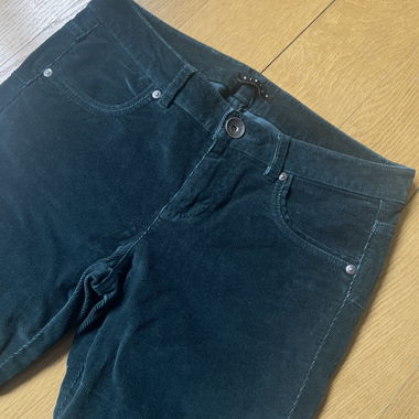 Pantaloni Sisley verde scuro