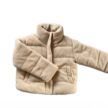 Veste bomber beige