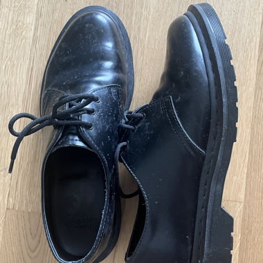 Schwarze Dr. Martens Boots