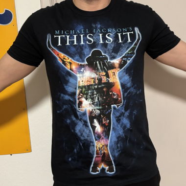 Michael Jackson "This Is It" T-Shirt M