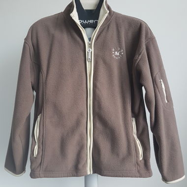 Fleecejacke Taupe
