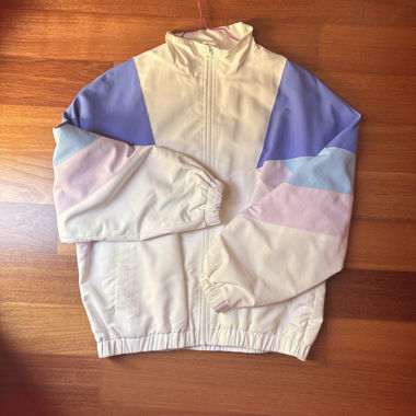 Giacca leggera zip Pastel 90