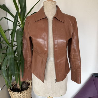 Vintage Lederjacke 