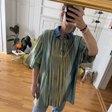 Oversized vintage polo shirt