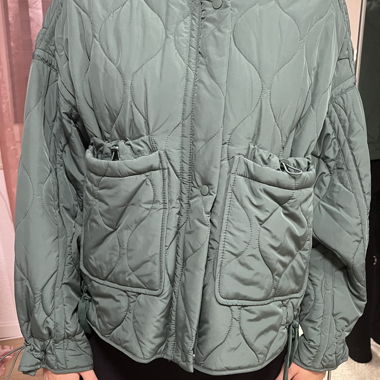 Grüne Jacke