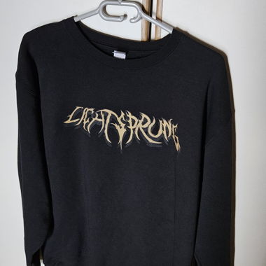 Schwarzer Techno Sweatshirt