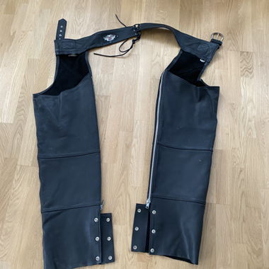 Harley Davidson Leder-Chaps schwarz