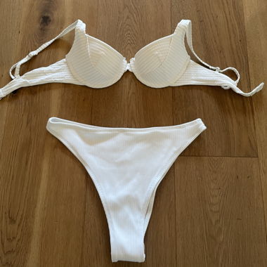 Ensemble de bikini blanc M
