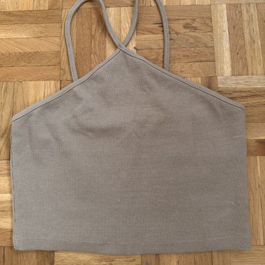 Top estivo beige Zara