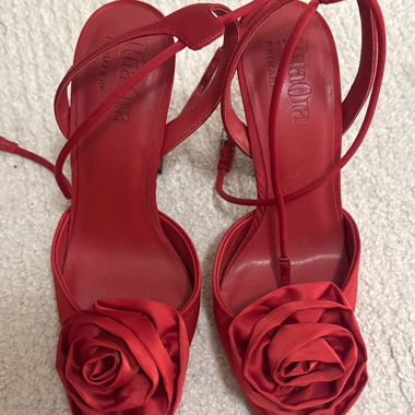 Heels mit rose