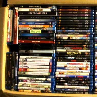 105 Bluray Sammlung Filme querbeet mit Steelbooks