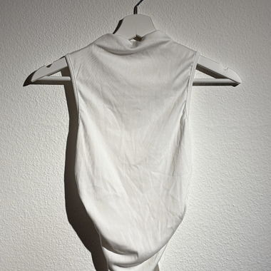 White summer top