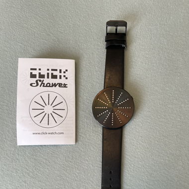 Armbanduhr Click-Watch Shower
