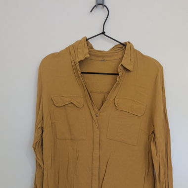 Chemise jaune 