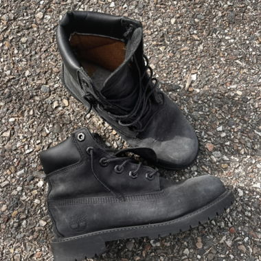 Timberland schwarze Stiefel