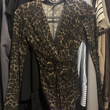 Leopard Print Bodysuit