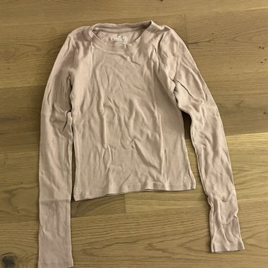 Hollister Ribbed Long Sleeve Top