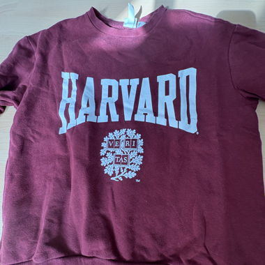 Felpa Harvard bordeaux S