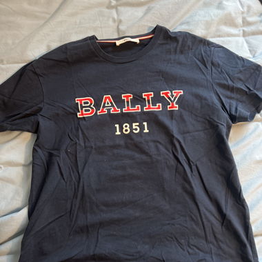 Bally T-Shirt blue with logo