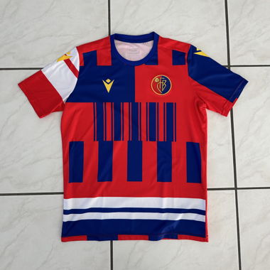 Maillot d'entrée du FC Bâle "Sali zämme!"