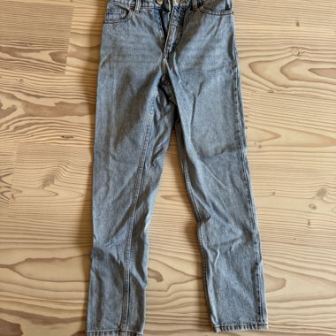 Monki, high rise, tapered jeans